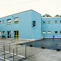 Sportkomplex "Dojo-Halle" des USV Jena, Oberaue 1